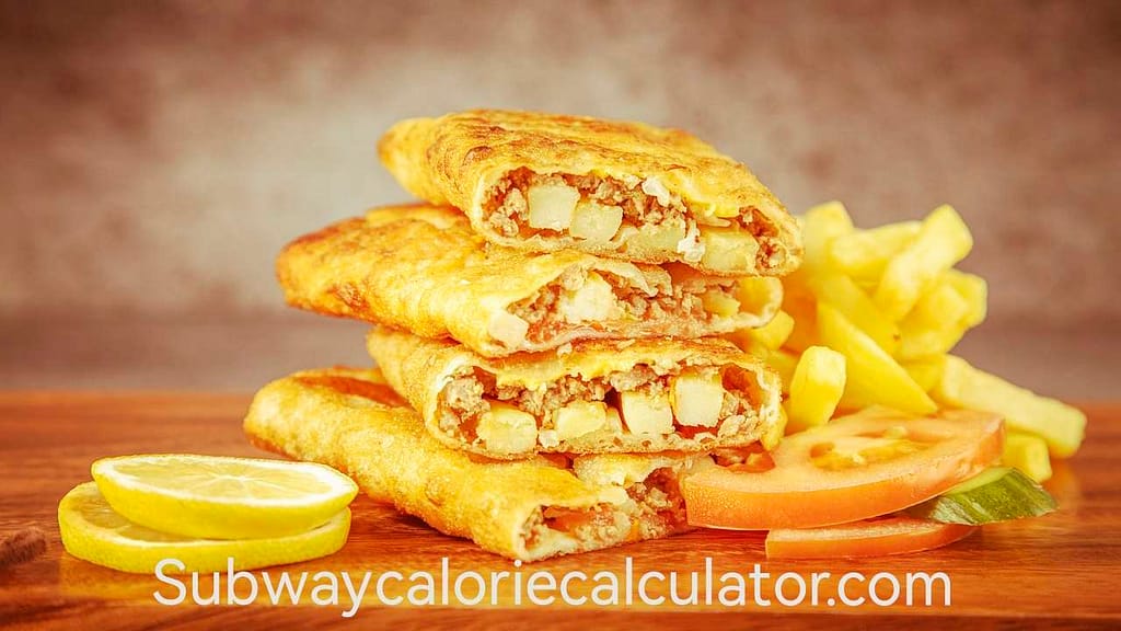 Calories in Wraps at Subway